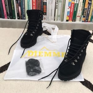 NWT Diemme Monfumo calf hair winter ankle boots